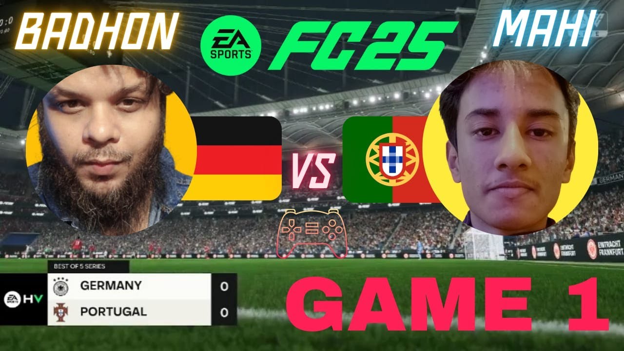 FIFA 25 1v1 Series – Game 1 🏆 | First Match, First Blood
