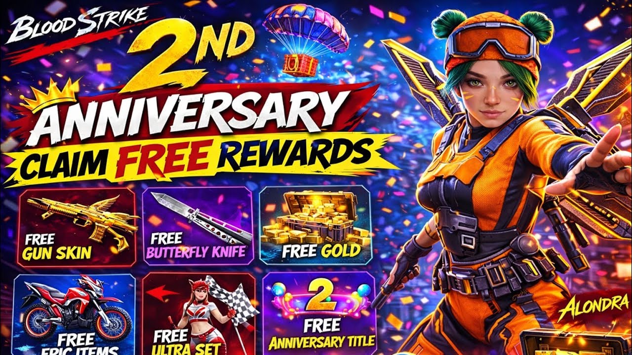 Blood strike second anniversary || All updates shown || Blood strike gameplay || blood strike update