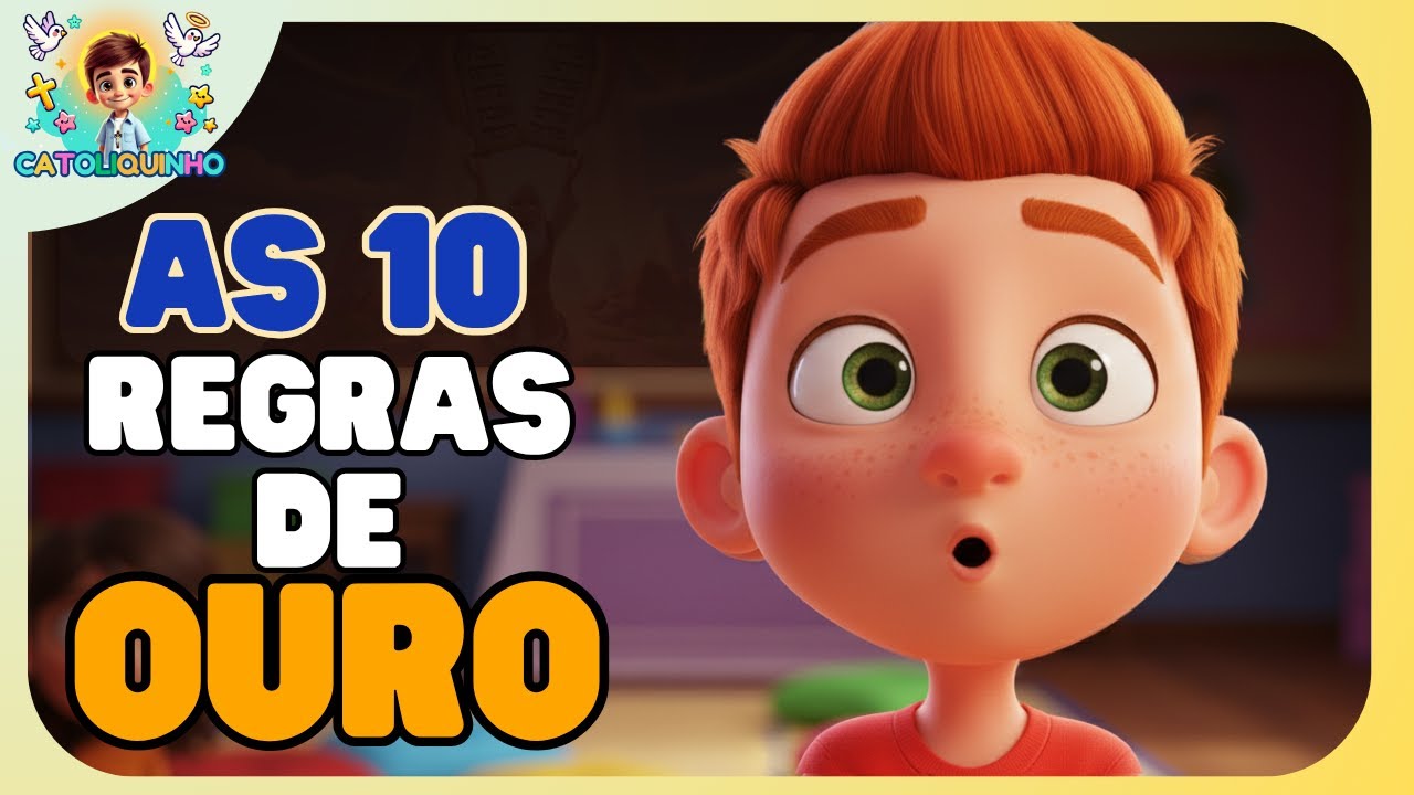 📜 Os 10 Mandamentos para Crianças  | Catoliquinho #videoinfantil🎵