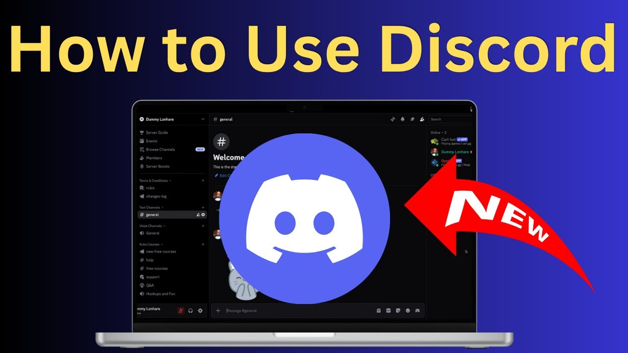 How to Use Discord | Discord for Beginners | Discord Tutorial for Beginners | Discord App