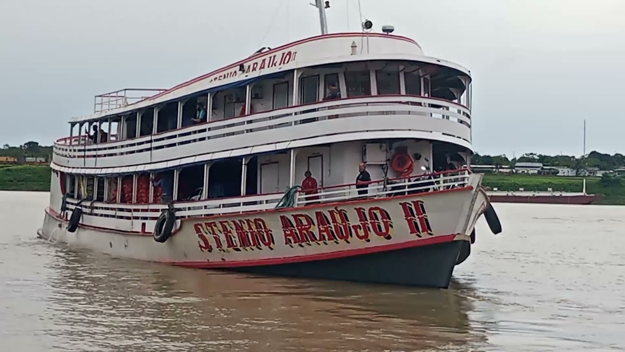 🔴N/M Stenio Araújo II (bruto) saindo de Porto Velho p/ Manaus sente aí o ronco do garoto🎶🎵🎼😁#brasil