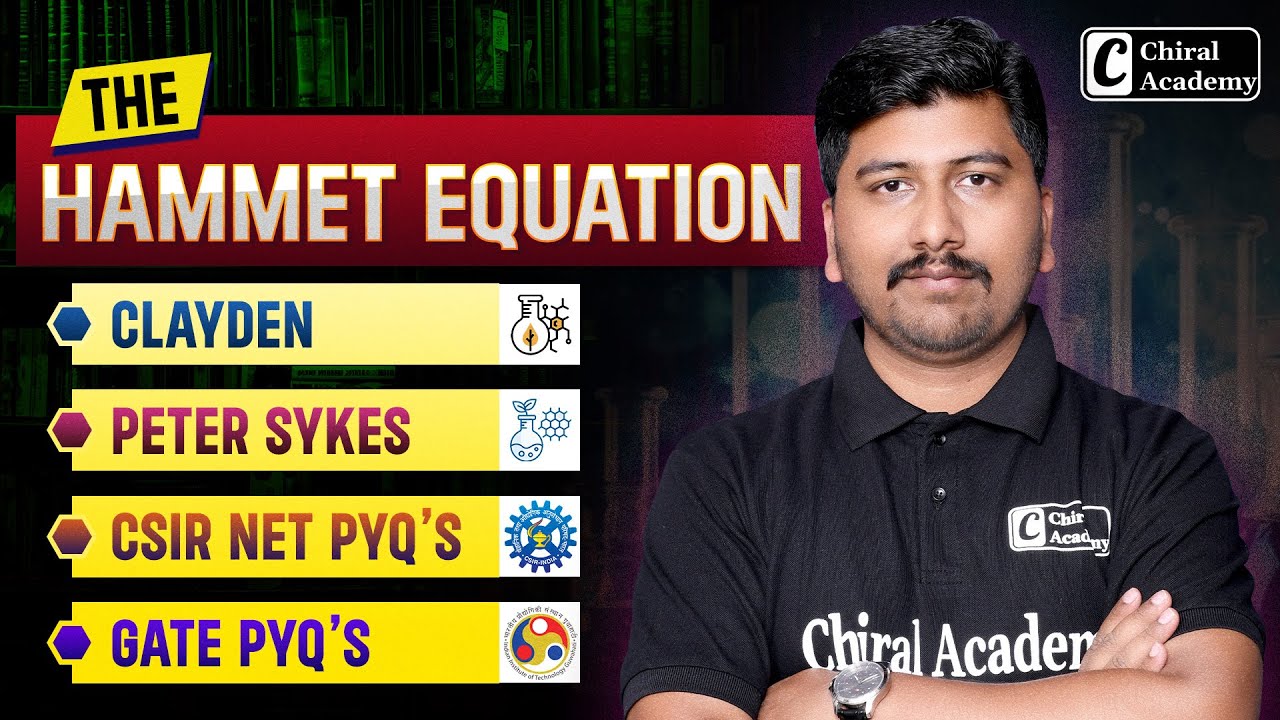 Hammett Equation Explained + PYQs | CSIR NET & GATE Chemistry 2026