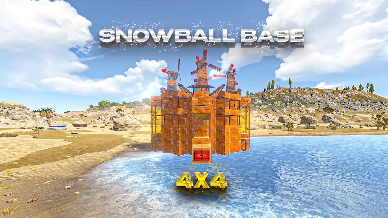 SNOWBALL BASE 4X4 IN RUST!