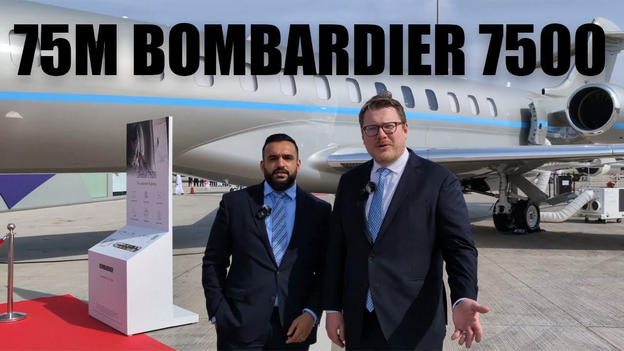 The Bombardier Global 7500: Wow, Wow, and More Wows with Mo Banks