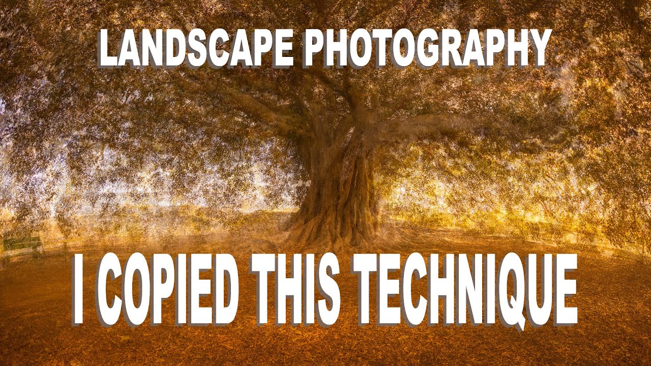 COPYING ANOTHER PHOTOGRAPHERS TECHNIQUE