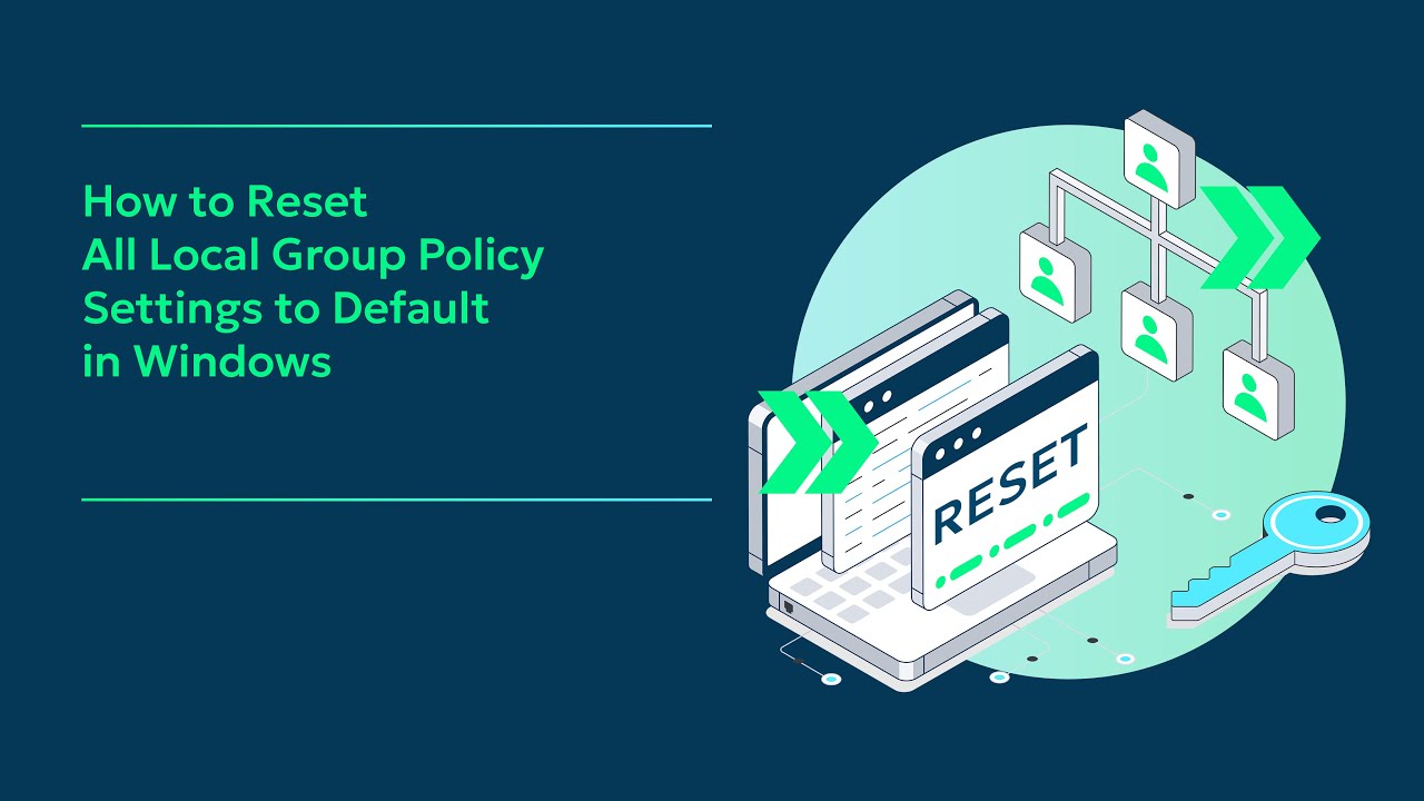 How to Reset All Local Group Policy Settings to Default in Windows (w/ SCREEN RECORDING)