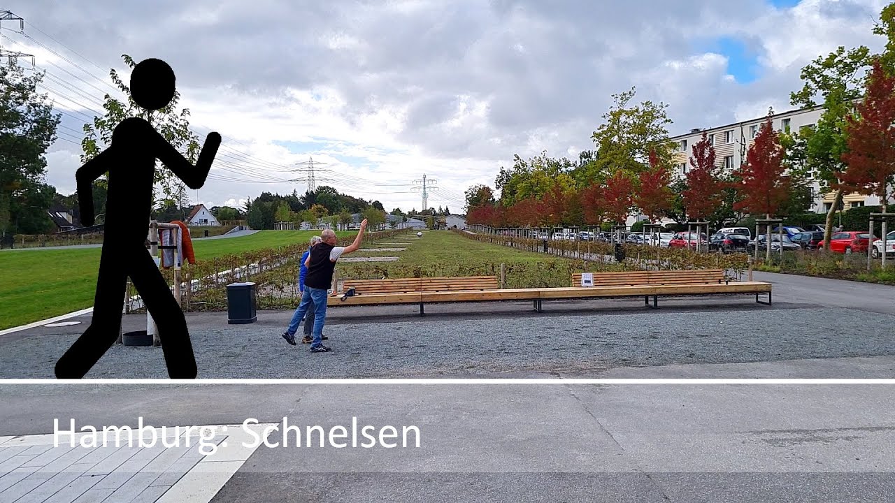 Der Geher in Hamburg: Schnelsen