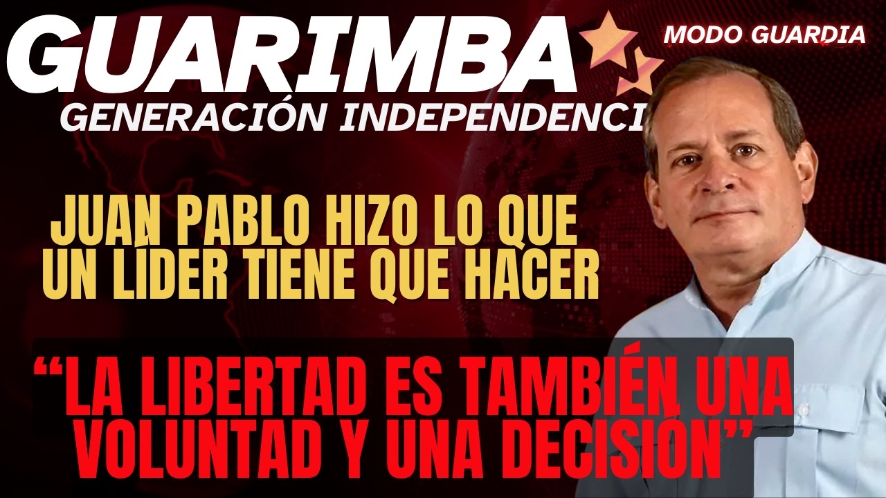 🔴 VENEZUELA EN VIVO - JUAN PABLO GUANIPA HIZO LO QUE UN LIDER TIENE QUE HACER