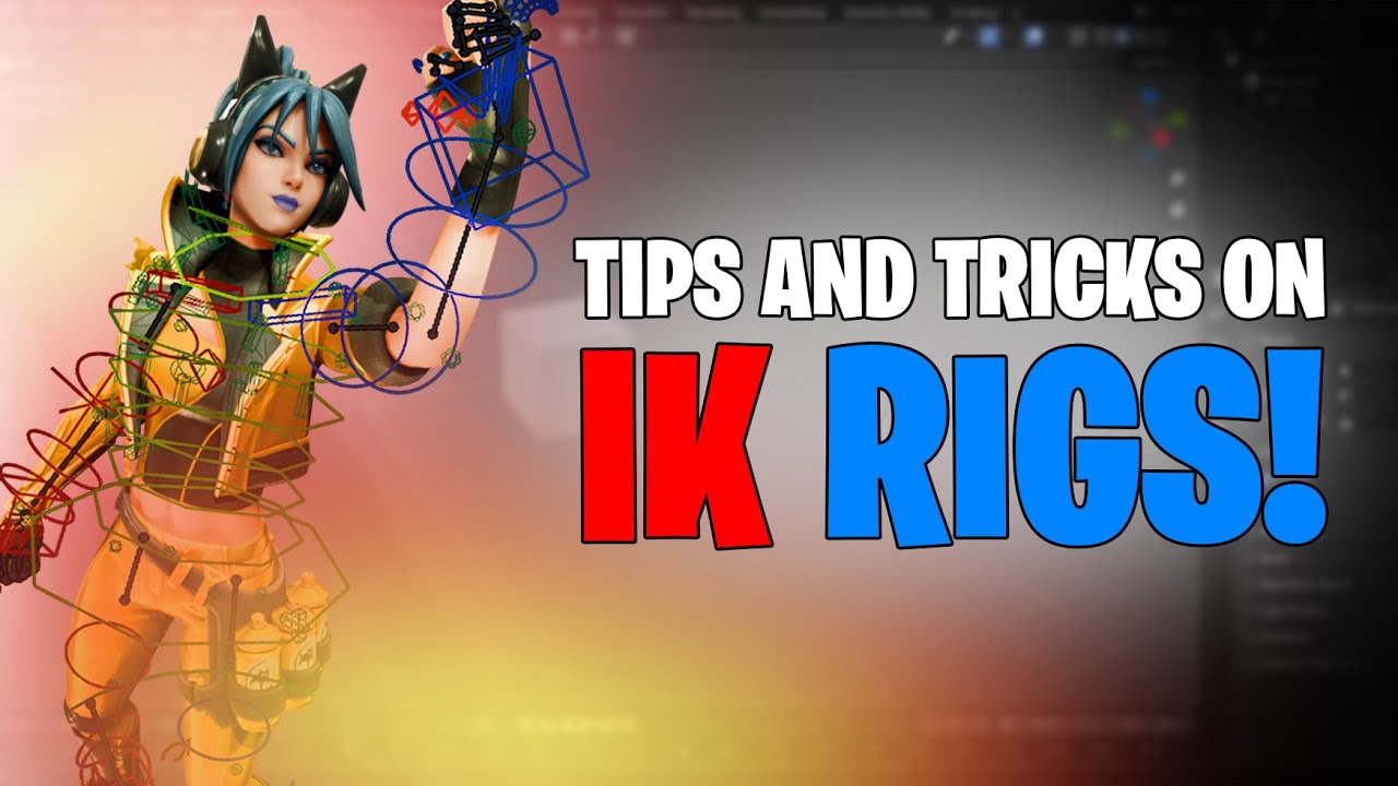 Beginners Guide To IK Rigs & Posing! (Fortnite Blender Tutortial)