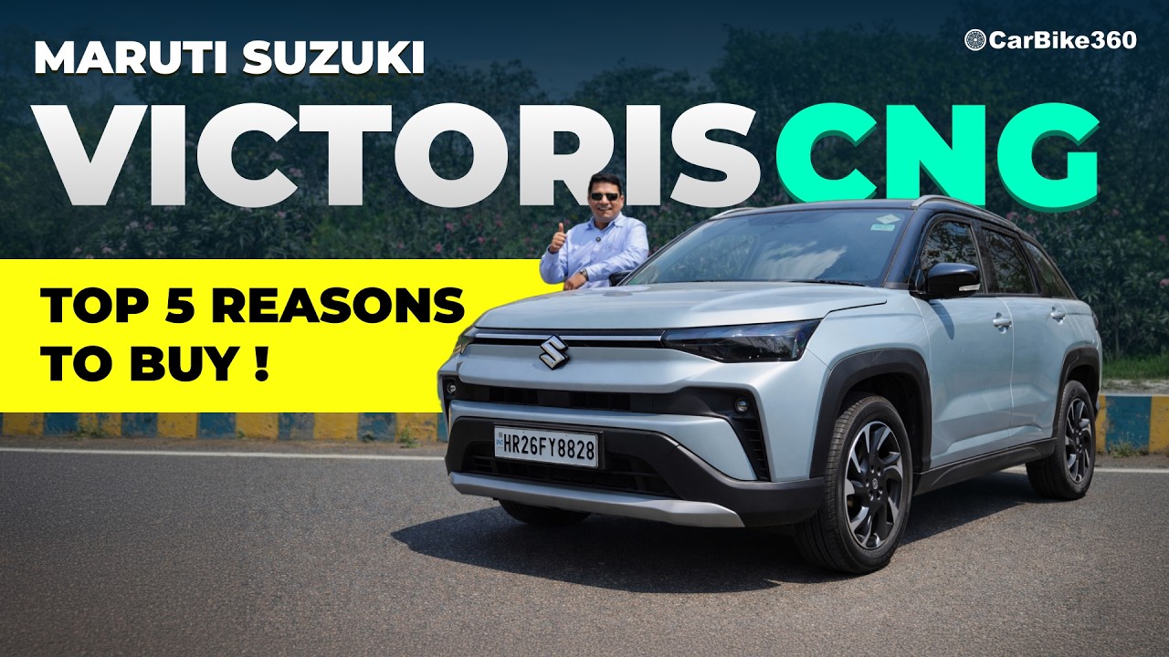 Maruti Suzuki Victoris CNG Review - Top 5 reasons to buy one