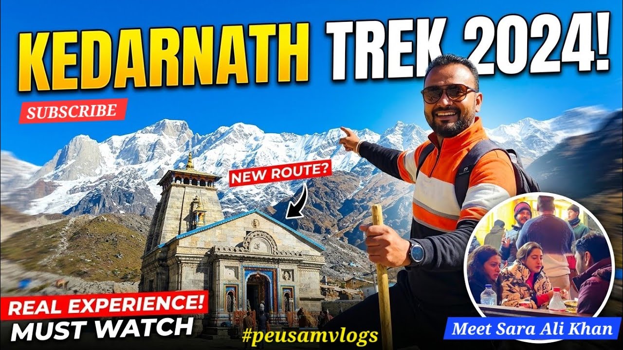Kedarnath Trek 2025 | Phir se Sara Ali Khan ko dekha #kedarnath