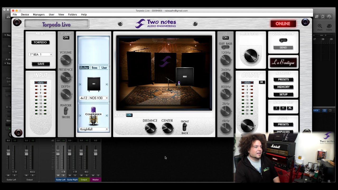 Get Insane Guitar Tones From Home - TwoNotes Torpedo Live