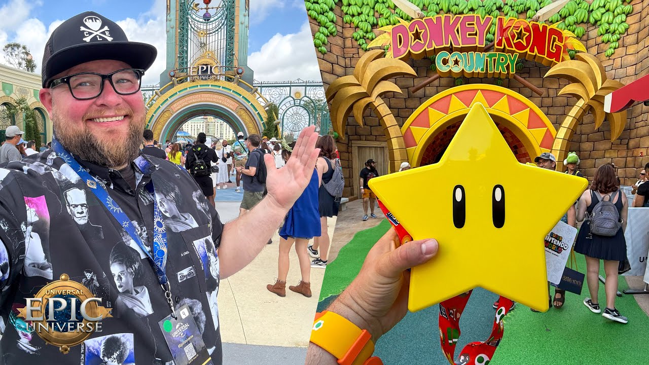 Epic Universe | Full Tour + Riding All The Rides & Testing The Seats | Universal's Epic Universe