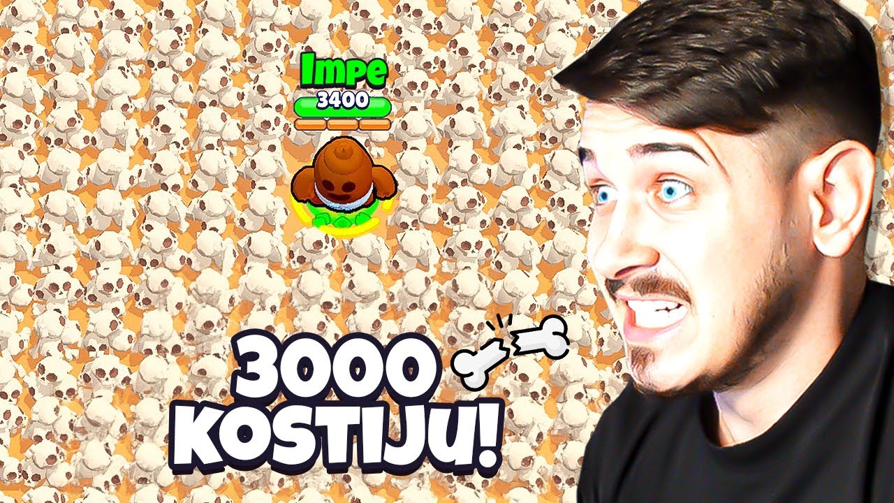 BRAWLER KOJI NAJBRŽE SRUŠI SVE KOSTI U BRAWL STARSU POBJEĐUJE!!