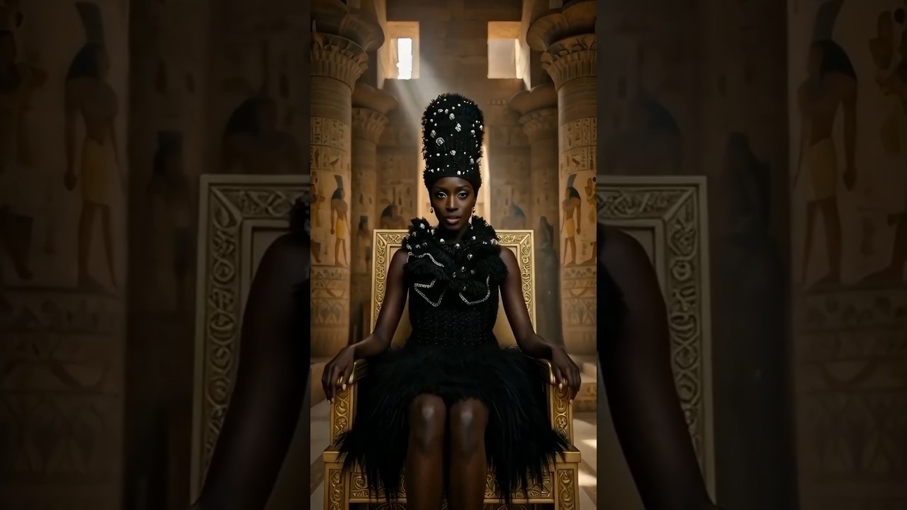 Au c&oelig;ur du Royaume des Divinit&eacute;s &Eacute;gyptiennes, Ma&acirc;t est le pilier invisible.  #divinityofblack