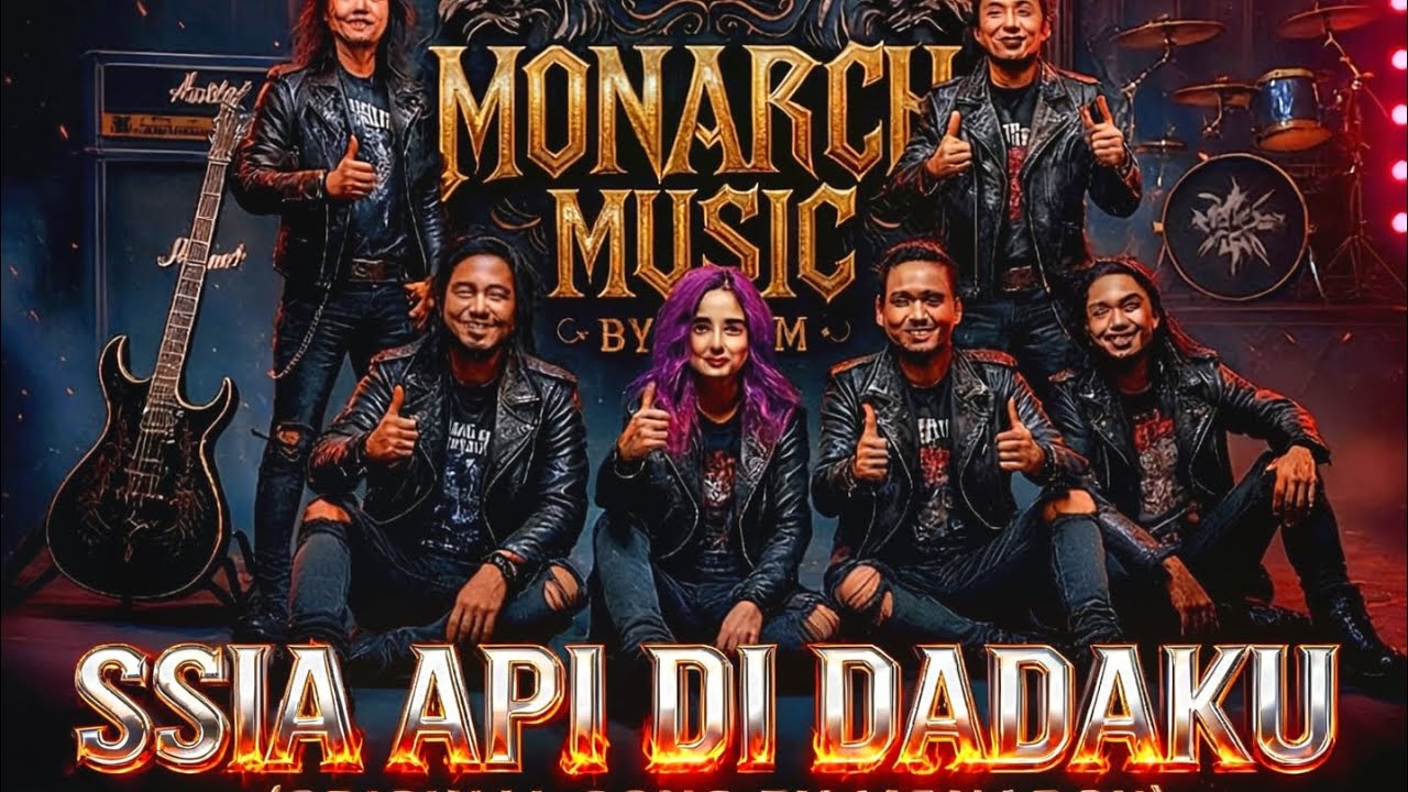 SISA API DI DADAKU &ndash; MONARCH MUSIC (Official Song) | Lagu Metal Emosional Terbaru 2026