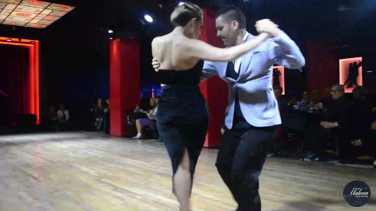 Jeannette Erazú & Leandro Capparelli en Milonga Malena 