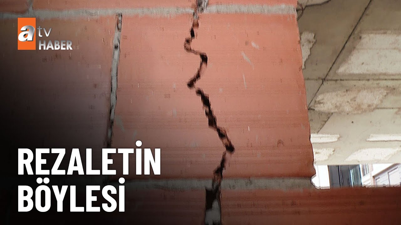 Yeni yapılan bina çürük çıktı - atv Ana Haber 19 Şubat 2024