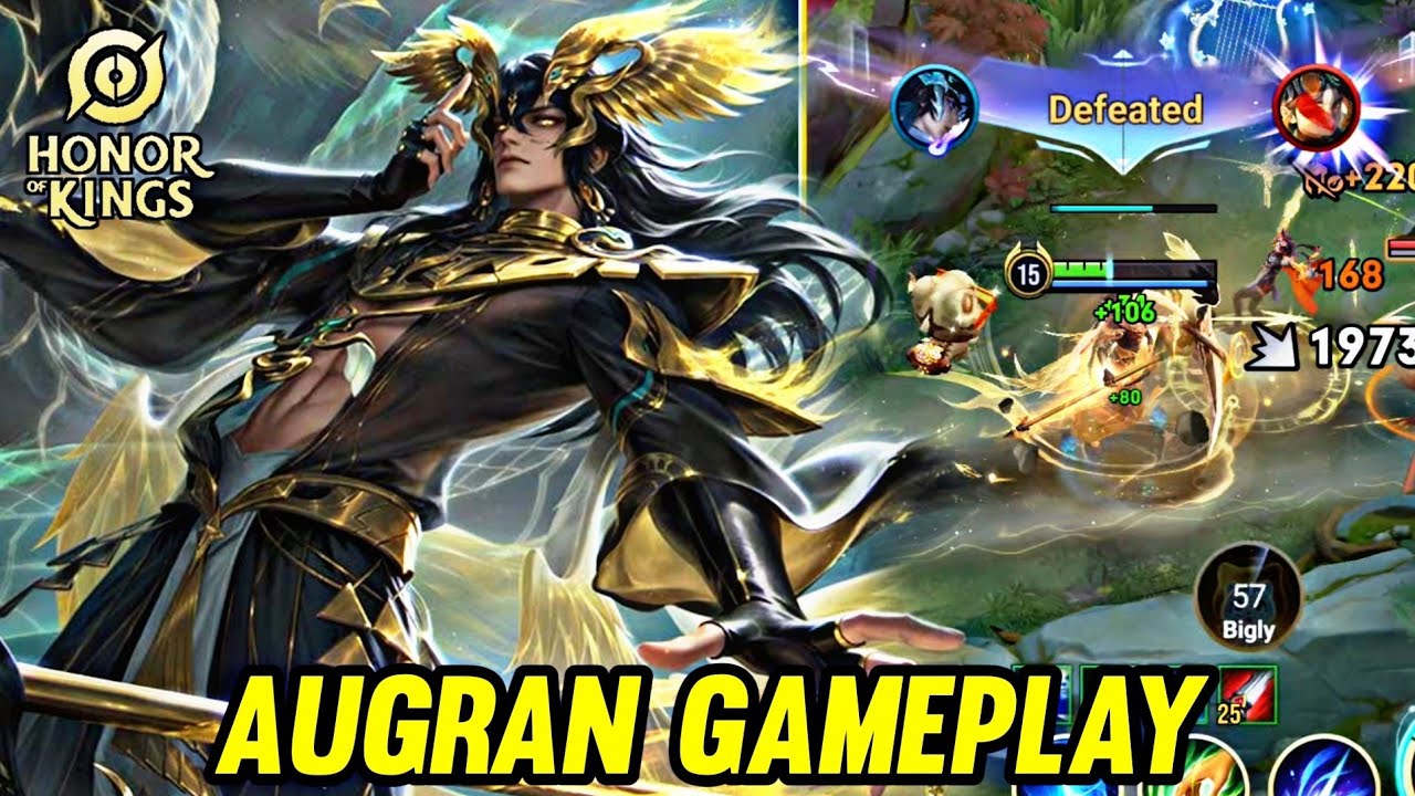 HOK : AUGRAN GAMEPLAY | IN JUNGLE - HONOR OF KINGS