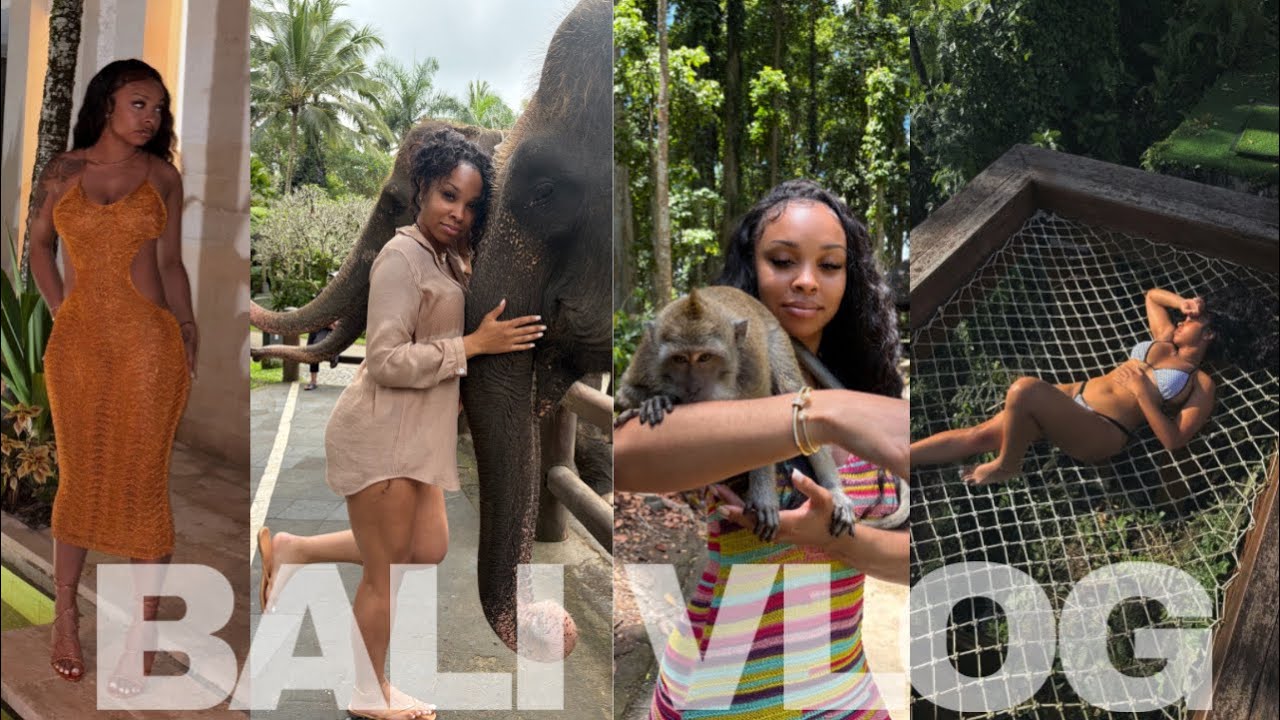 BALI, INDONESIA for my 26th Birthday! 2 villas + Bali swing + beach clubs + elephants & more!