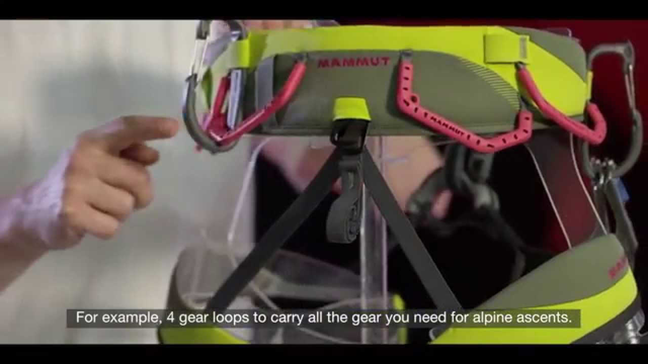Mammut Climbing Gear: Togir Klettergurt/Harness (Deutsch/English)