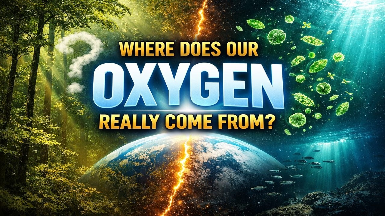 Where Does Our Oxygen Really Come From?
