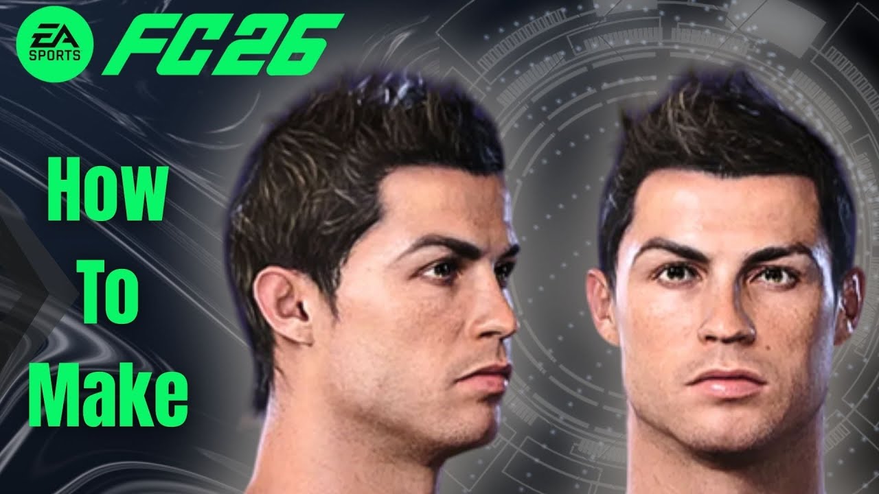Cómo CREAR a CRISTIANO RONALDO en EA FC 26 - CLUBES PRO - MODO CARRERA