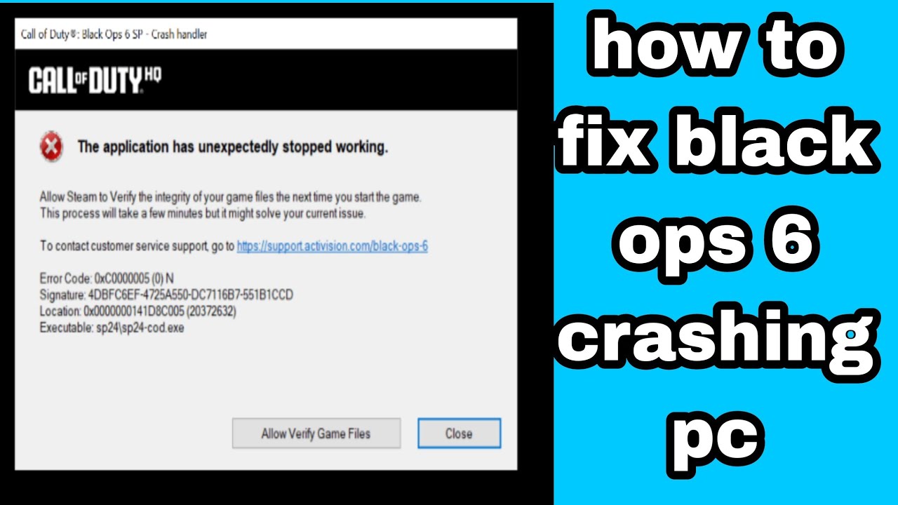 How to fix black ops 6 crashing pc | black ops 6 crashing pc game pass