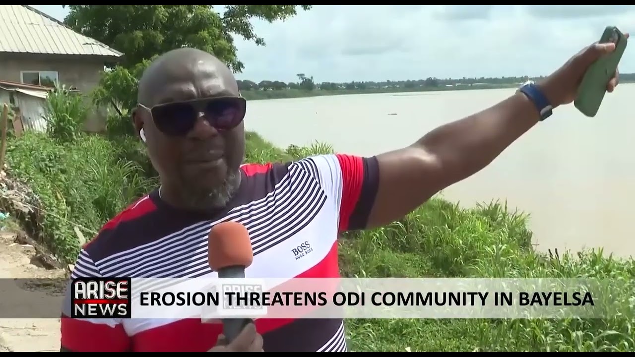 EROSION THREATENS ODI COMMUNITY IN BAYELSA