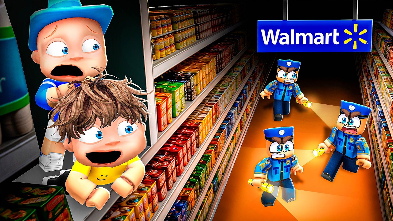 I Secretly Lived in a GROCERY STORE!