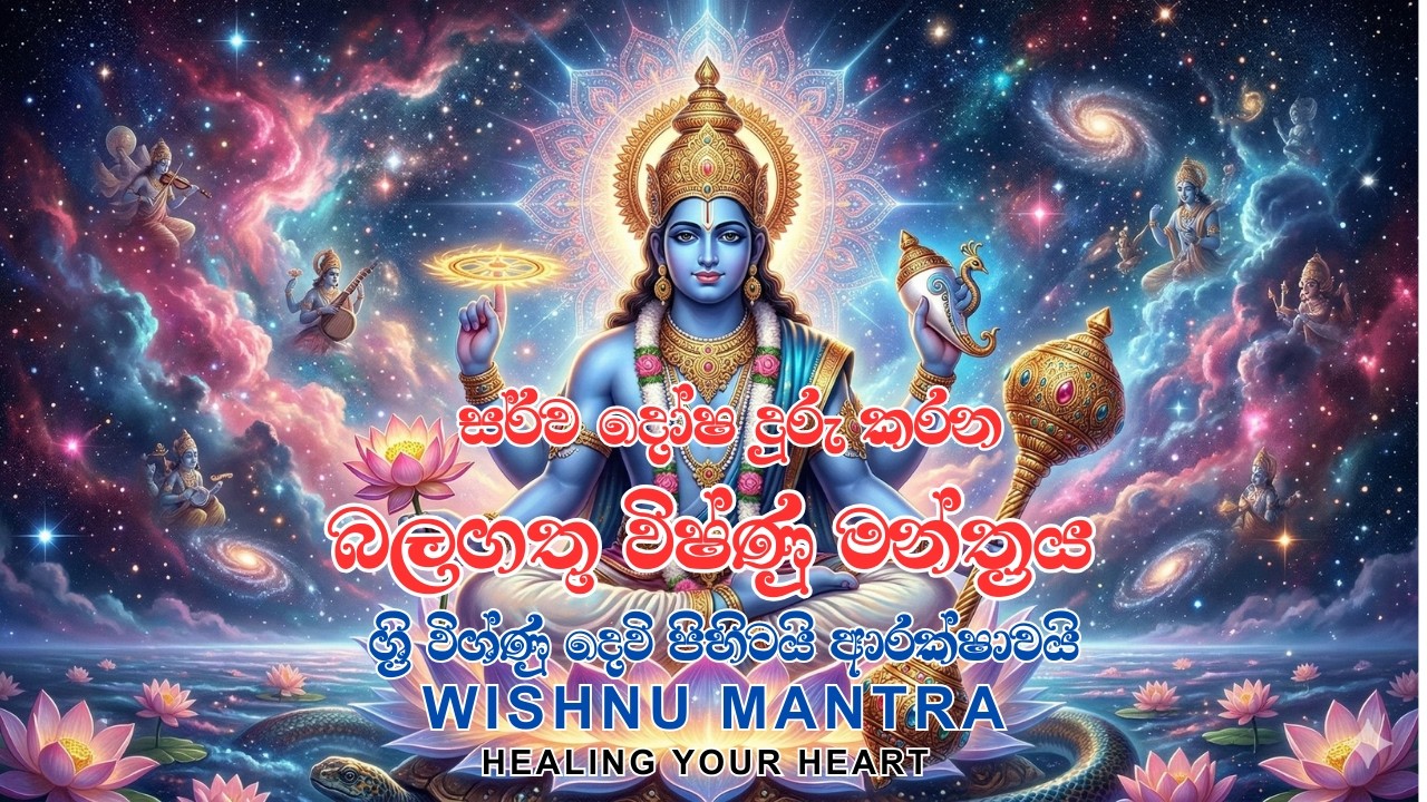 |Vishnu Mantra | Shantakaram Bhujagashayanam शान्ताकारं भुजगशयनं | Vishnu stuti mantra