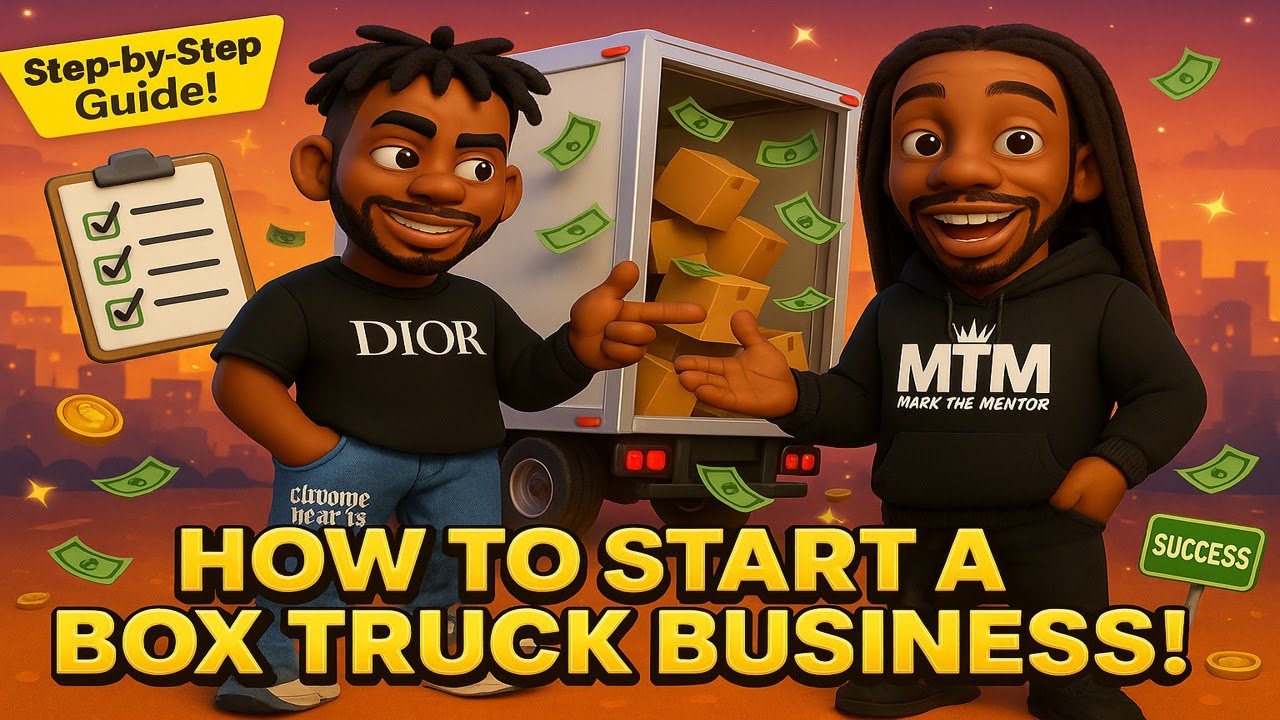 How to Start a Box Truck Business in 5 Minutes (Animated) 🚚💼