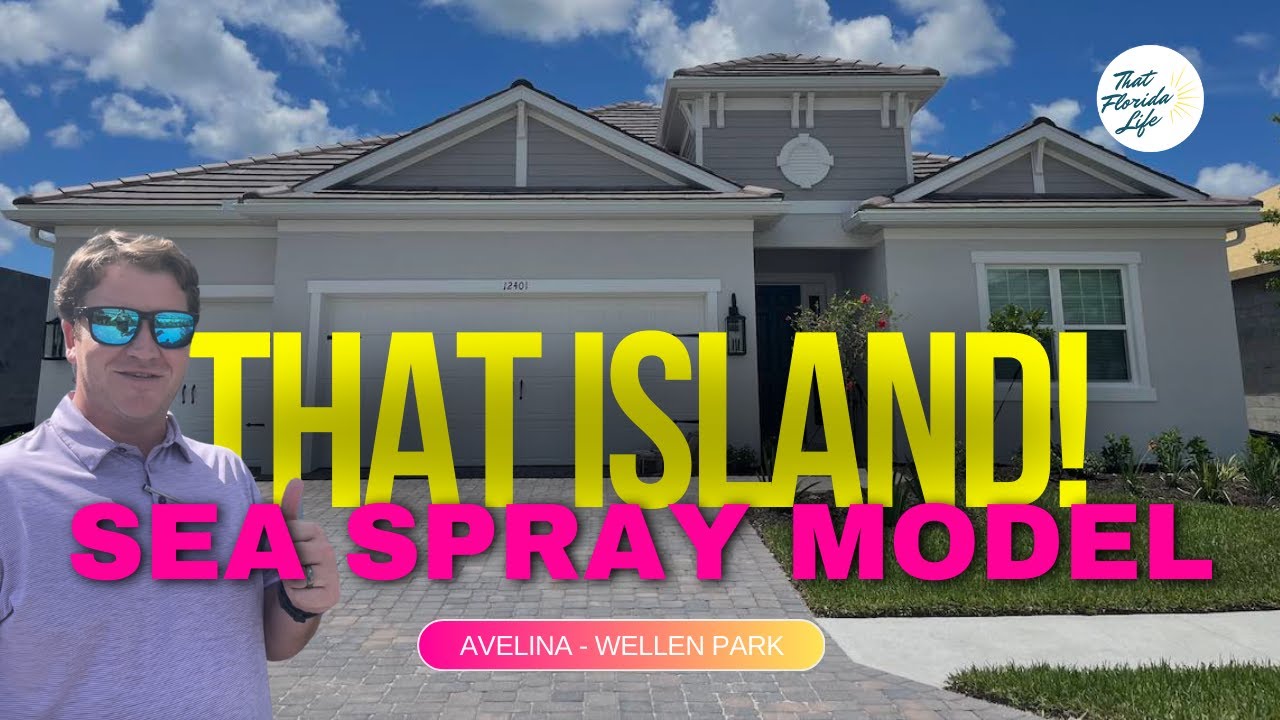 WALKTHROUGH! Avelina Wellen Park Sea Spray Model Tour (Neal Communities)