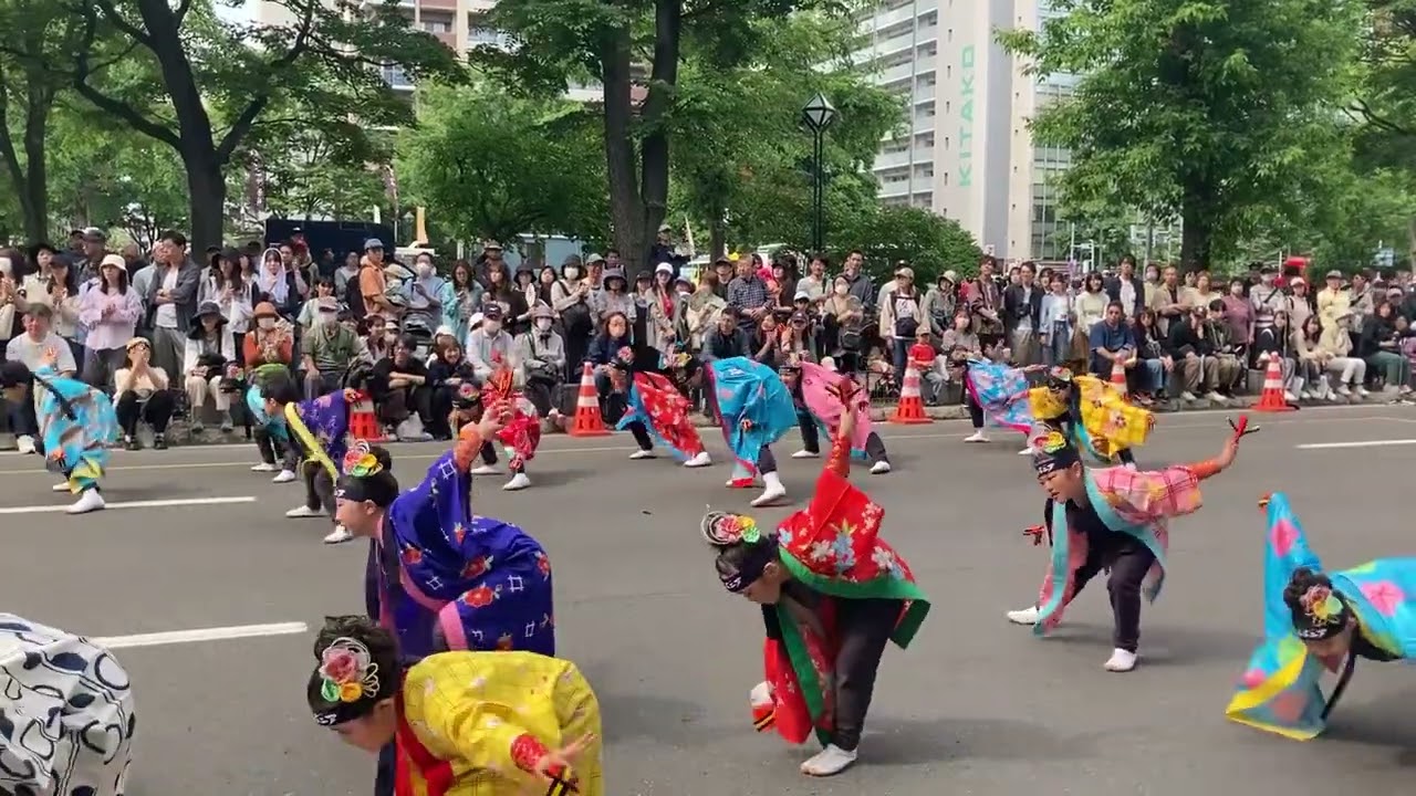 平岸天神ジュニア YOSAKOIソーラン祭り 2025年6月7日(土)西10ストリート