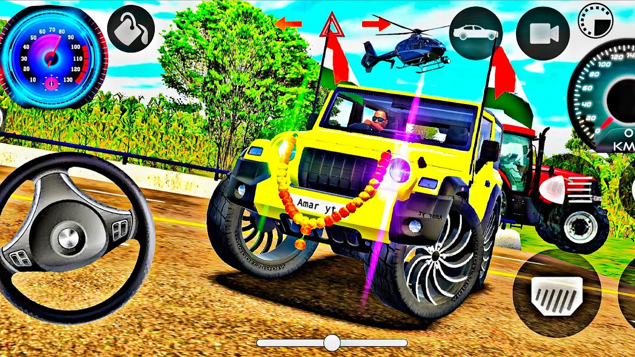 Dollar (Song) Modified Mahindra Thar👿 || Indian Cars Simulator 3D || Android Gameplay Part 2