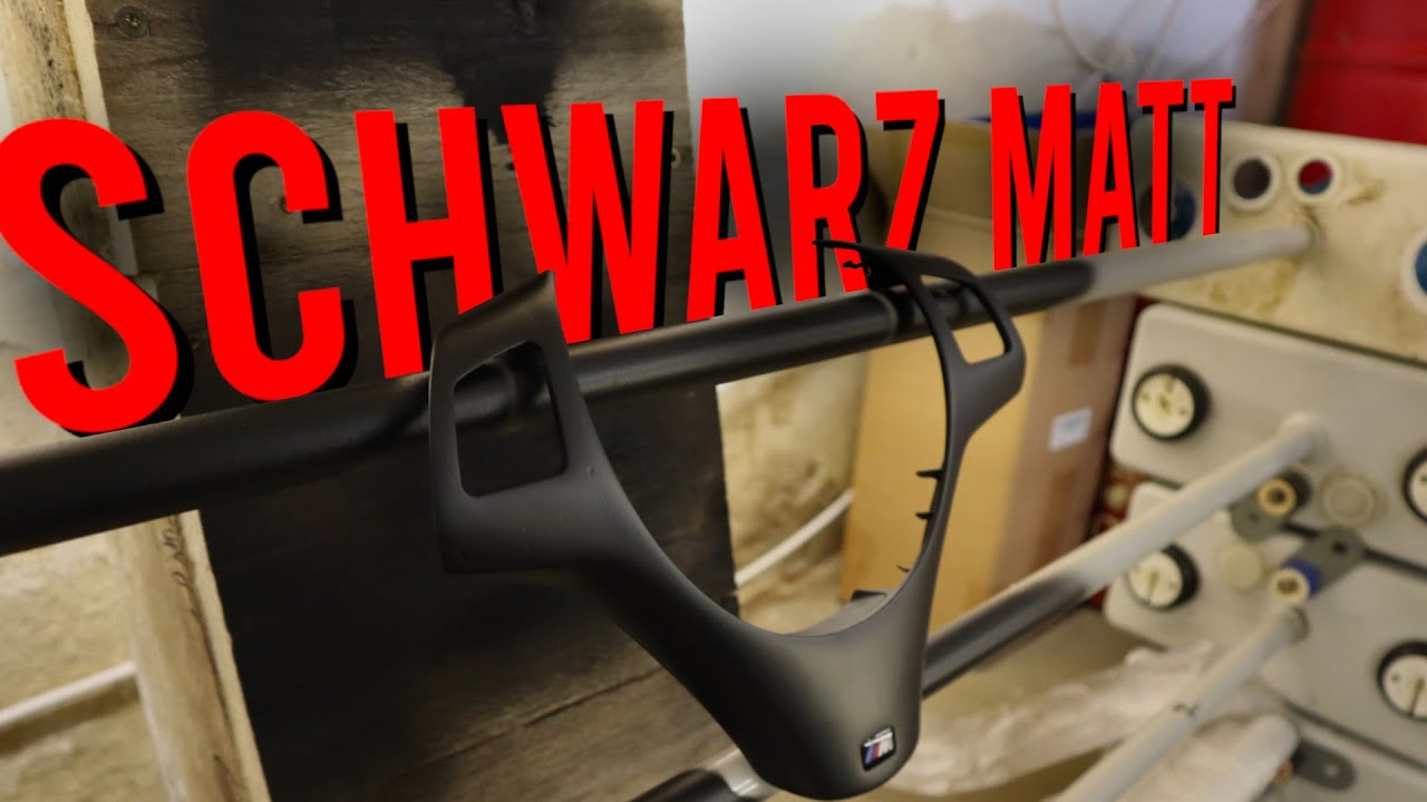 BMW Lenkradspange AUFBEREITEN! I Lenkradspange Neu lackieren!