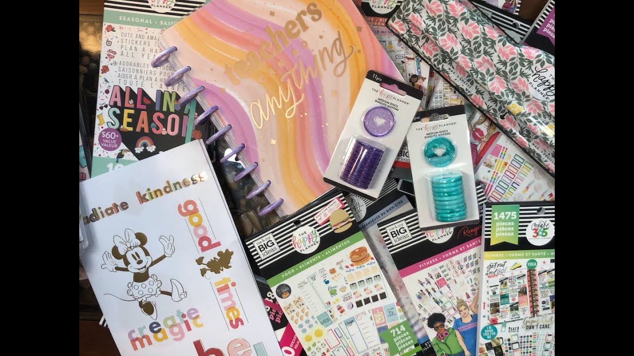Good Ol' Happy Planner Haulin' | HUGE Happy Planner Haul 💖