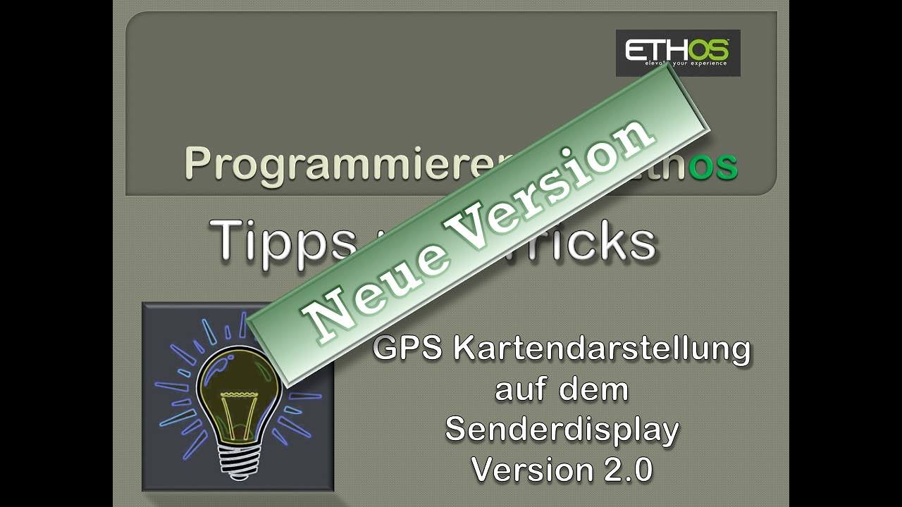 GPS Kartenansicht im Widget Frsky Tandem / Horus Sender neue Version
