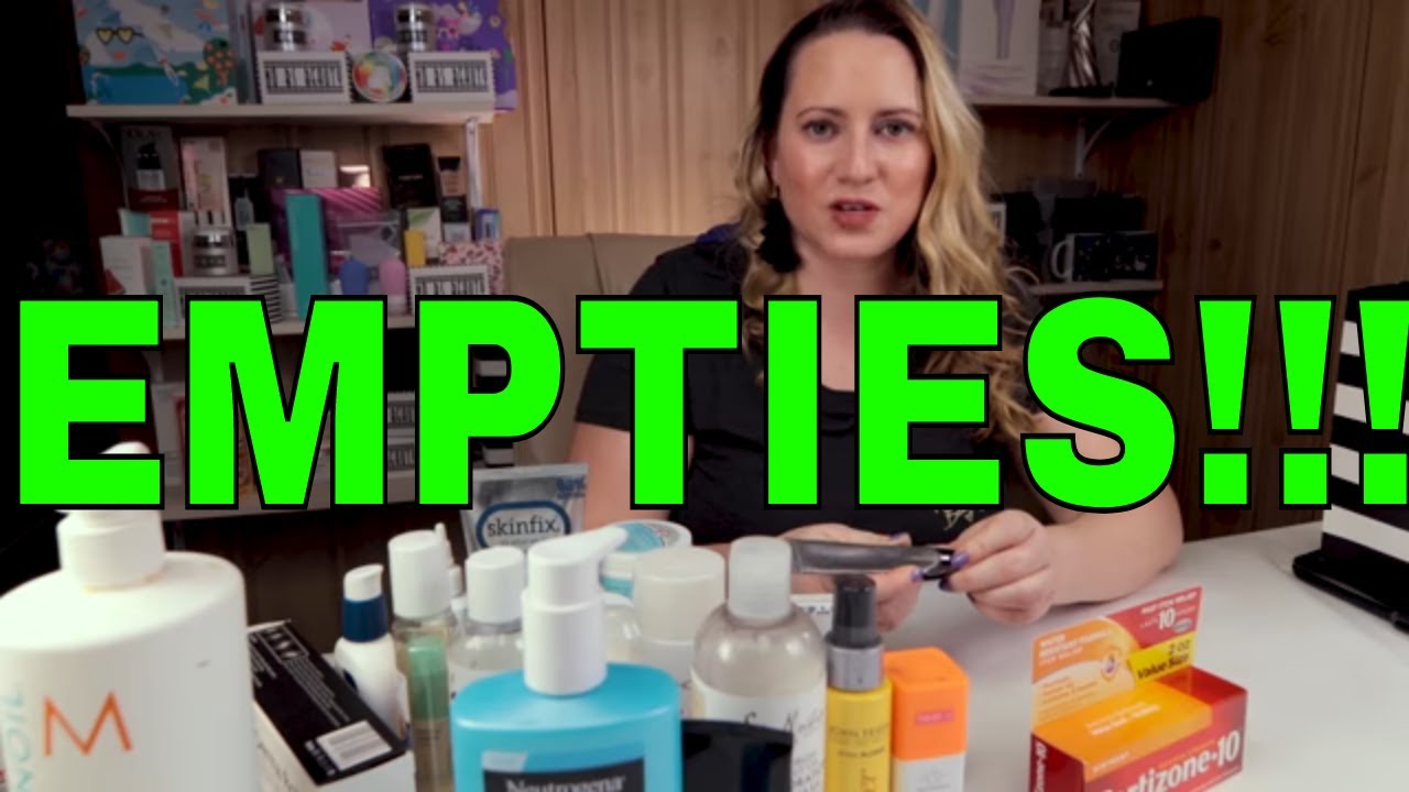 Empties - Skin Care, Hair Care, Makeup 😃😀🙄 Products I'd Repurchase, What I Won't