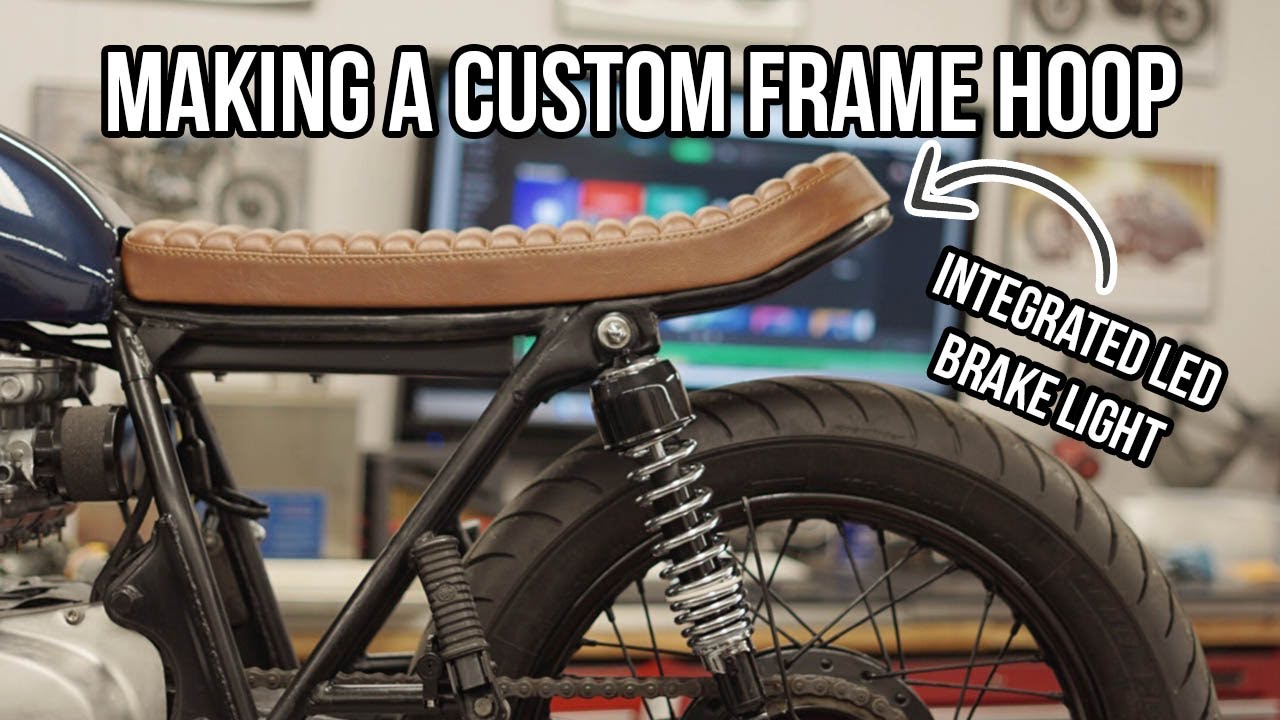 Making a custom frame hoop with integrated LEDs