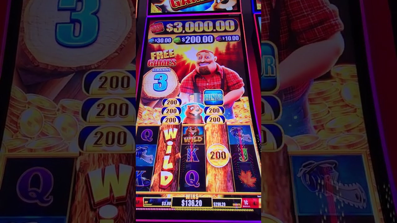 Timber Jack Free games $3.00 bet Kickapoo Lucky Eagle Casino in Eagle Pass,  TX.
