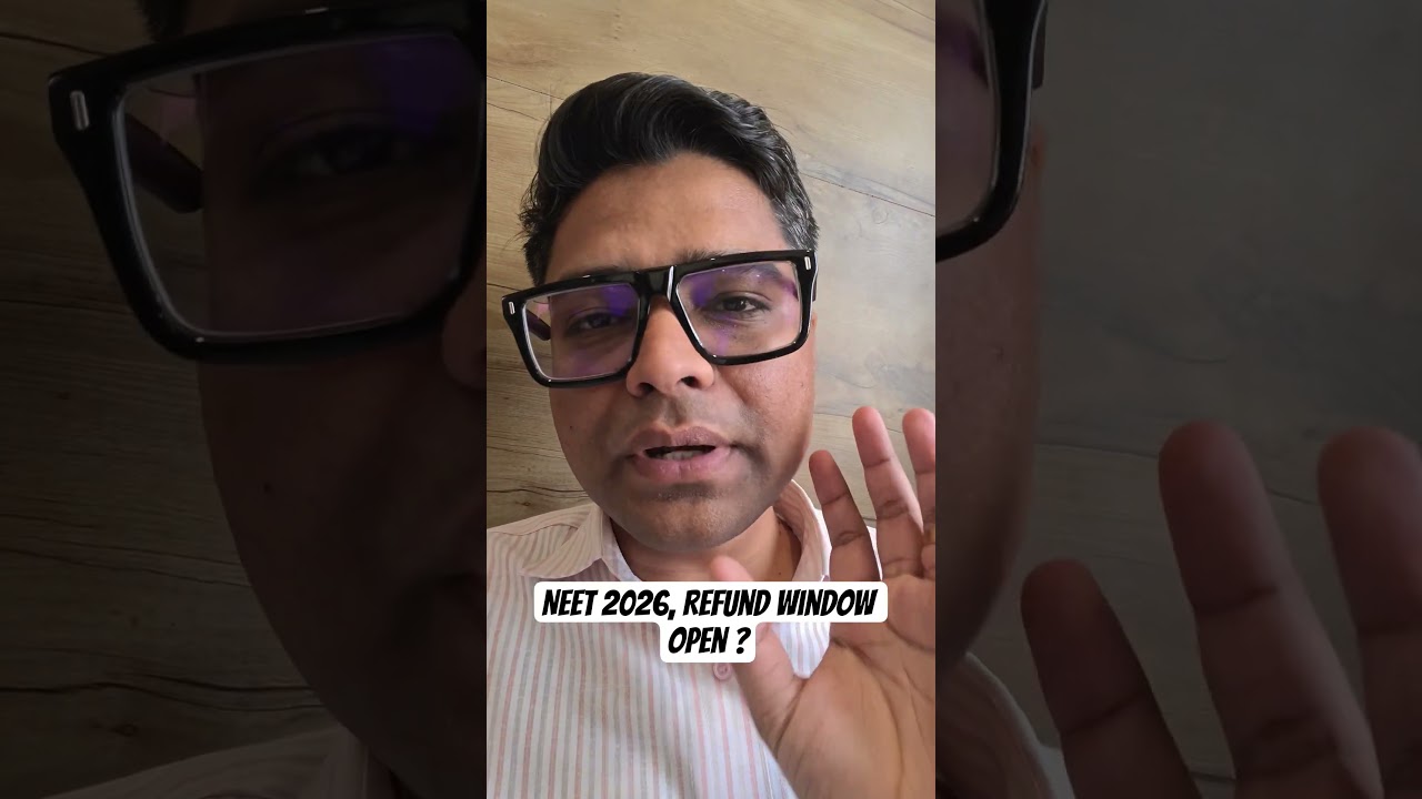 NEET 2026, Refund window open? #neet2026 #reneet2026