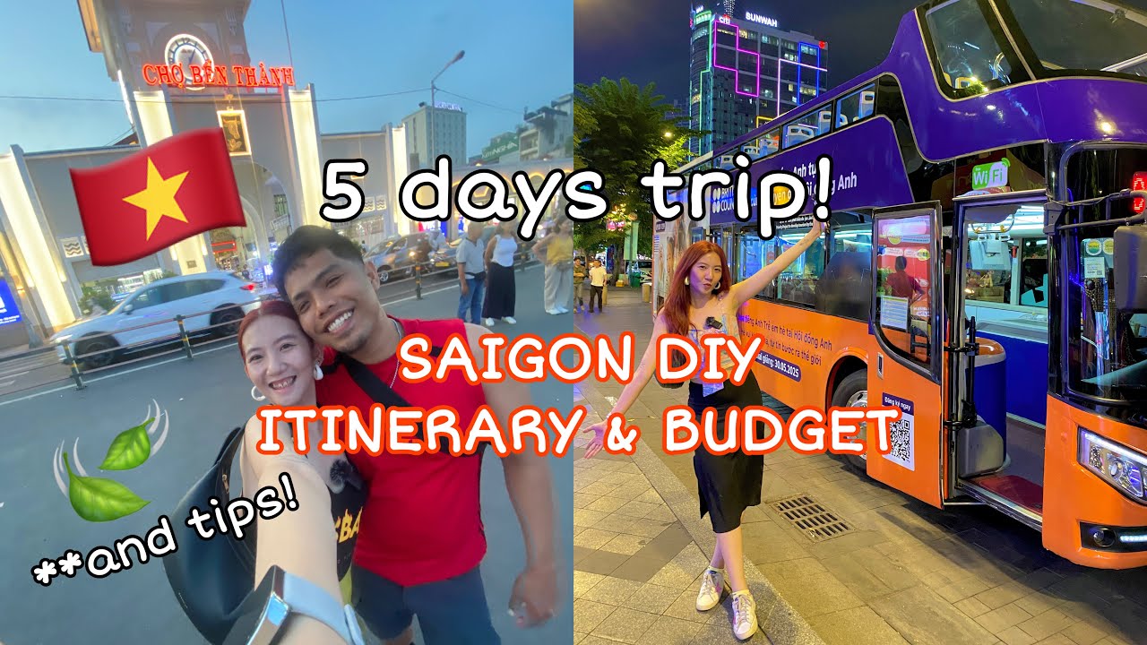 Saigon Vlog 06 🇻🇳 Ho Chi Minh on a Budget! • 5-Days DIY Travel Guide & Expenses (sit down vlog)
