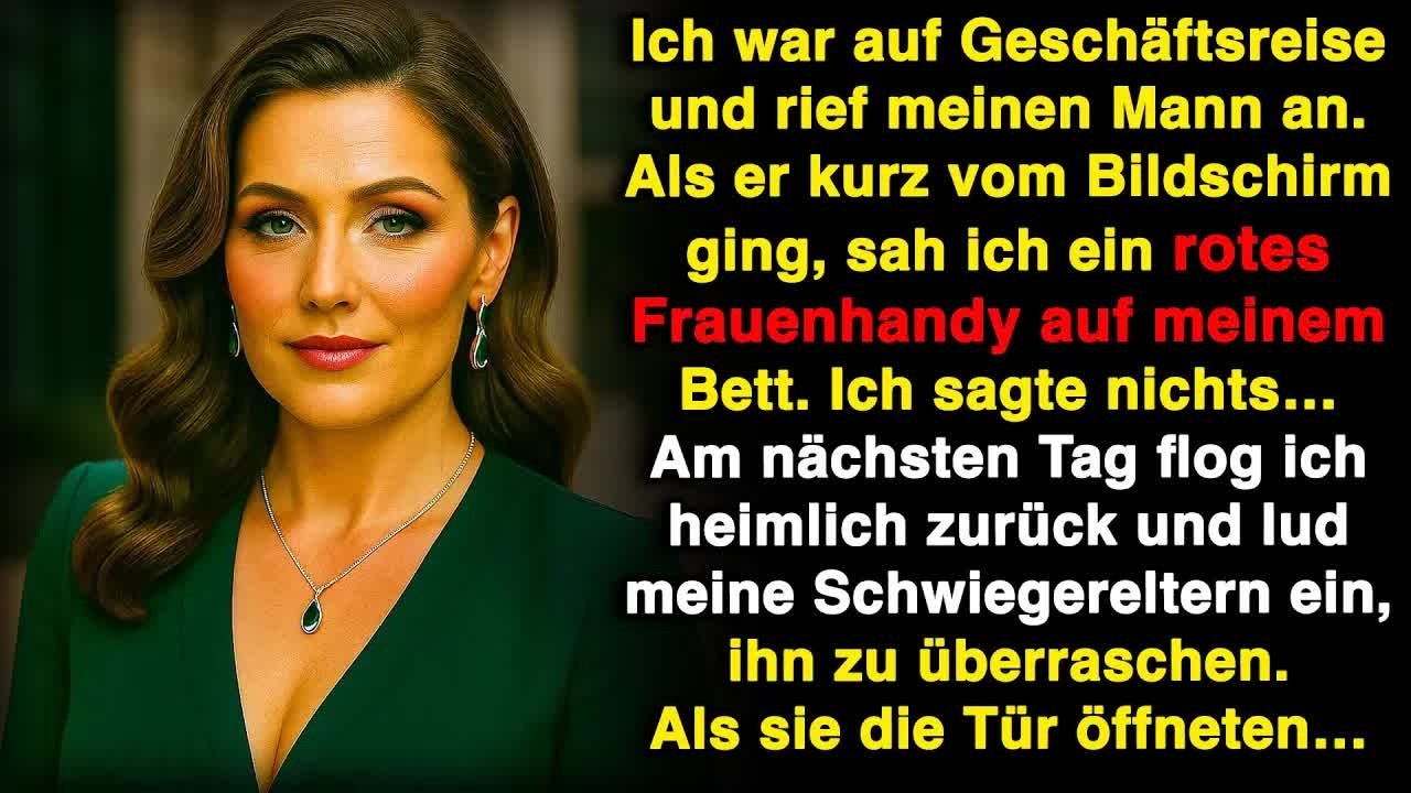 Auf Geschäftsreise rief ich meinen Mann per Video an – doch dann sah ich es!