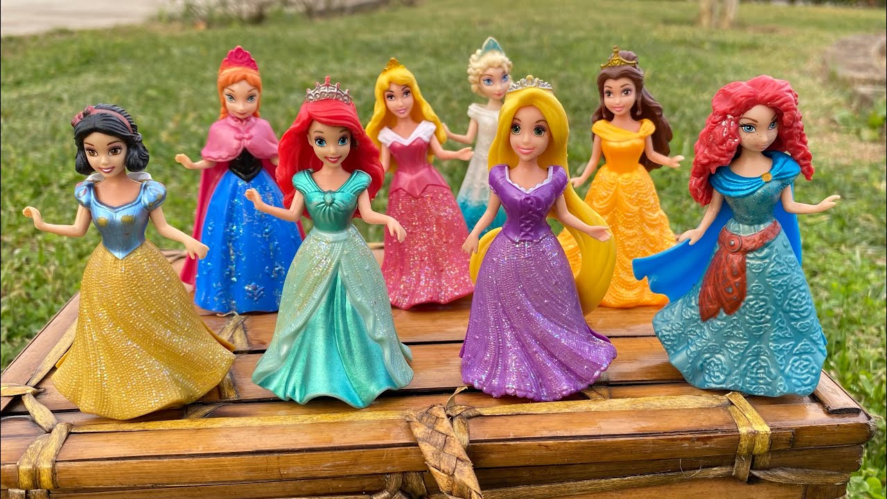 Cute Miniatures Disney Princess Frozen ELSA & Annall! elsa satisfying unboxing