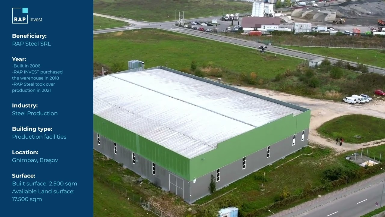 Rap Invest Teren sediul RAP Steel