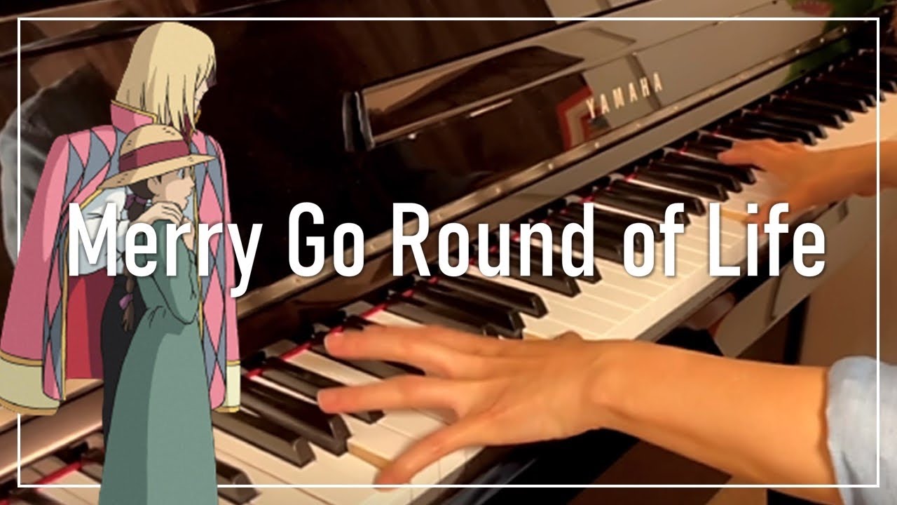 【ピアノ超上級】人生のメリーゴーランド ハウルの動く城 Merry Go Round of Life from Howl’s Moving Castle Advanced Piano