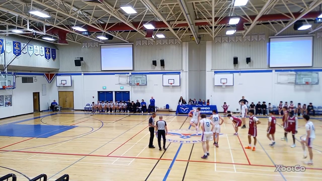 Semiahmoo Thunderbirds  Senior Boys Basketball vs Richmond  Colts November 25, 2025