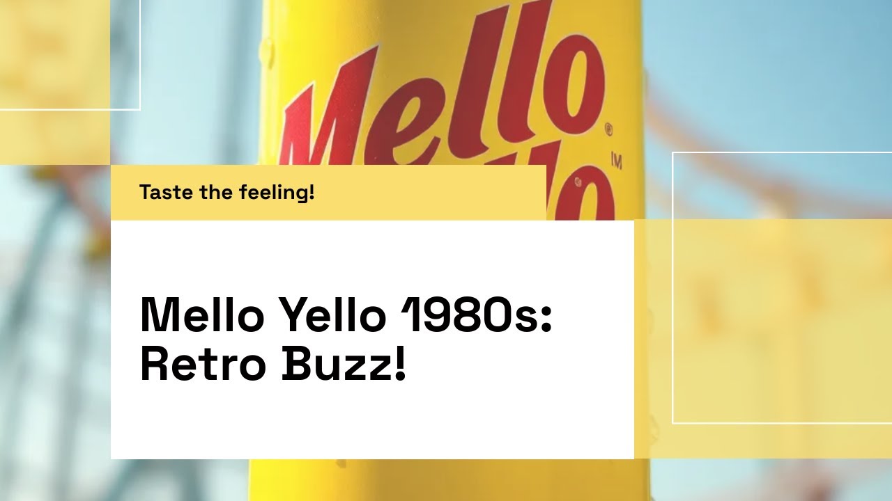 ⚡️🍋🥤 1980 Mello Yello Commercial: "Get That Mello Yello Feelin'!" Retro Citrus Buzz! ❤️