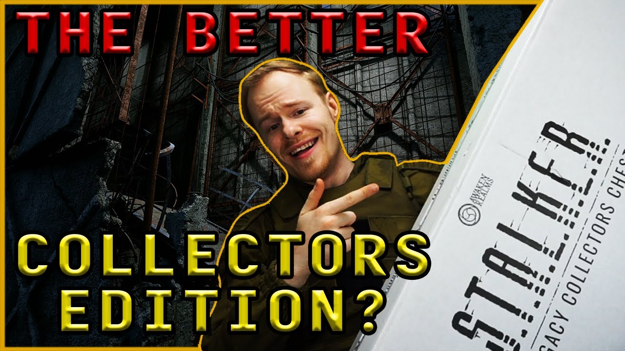 STALKER legacy collector’s Chest & Exclusive Bonus from GSC Gameworld Unboxing